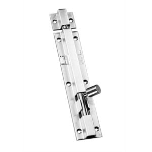 Half-round tower bolt