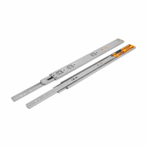 Side  Mounted Push To Open Telescopic Slide (45Mm Fe Zinc Plated)
