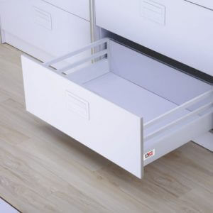 Tandom Box 183Mm (White &  Grey)