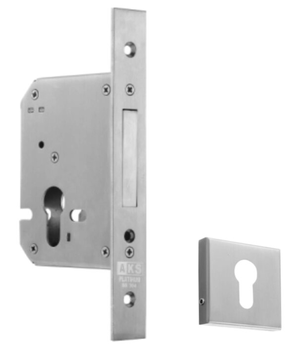 Dead Lock With Square Escutcheon